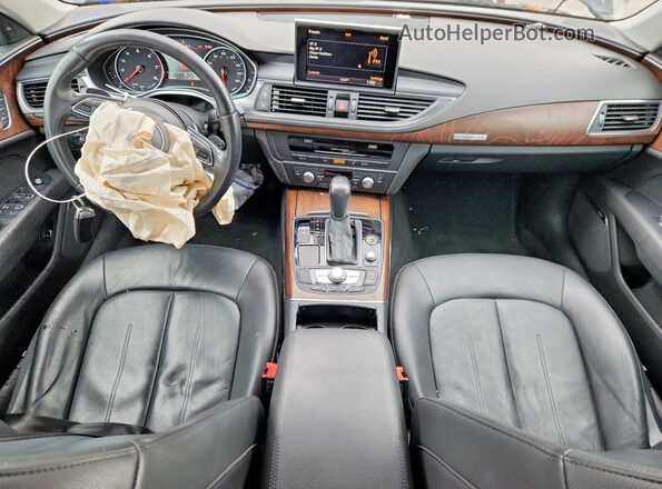 WAUWGAFC2GN003411 2016 AUDI A7 Black Dashboard view