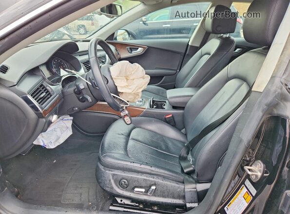 WAUWGAFC2GN003411 2016 AUDI A7 Black Front interior view