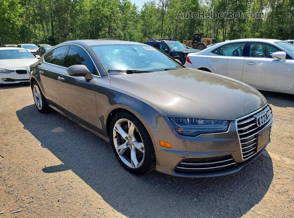WAUWGAFC5GN115037 2016 AUDI A7 Brown Front right