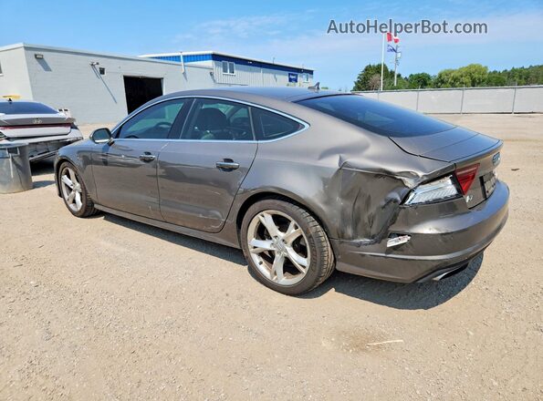 WAUWGAFC5GN115037 2016 AUDI A7 Brown Rear left