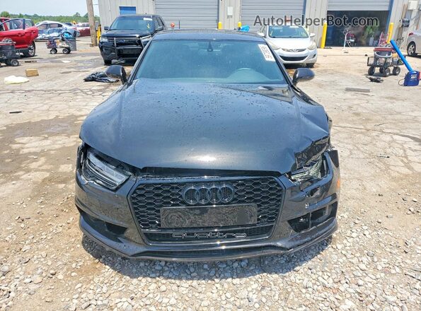 WAUWGAFC6GN196355 2016 AUDI A7 Black წინა ხედი