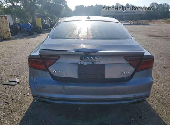 WAUWGAFC8GN108504 2016 AUDI A7 Silver Հետևի տեսք