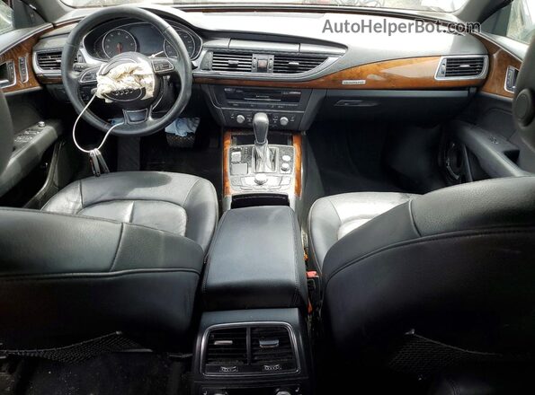 WAUWGAFC8GN154897 2016 AUDI A7 Black Առջևի վահանակի տեսք