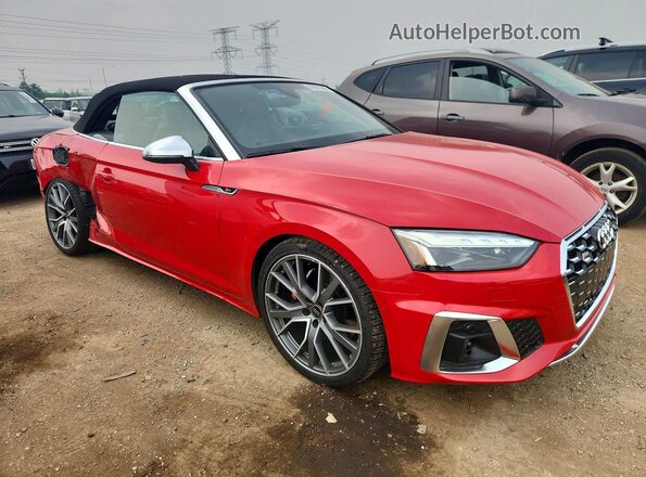 WAUY4GF57RN010153 2024 AUDI S5 Красный Передняя правая четверть