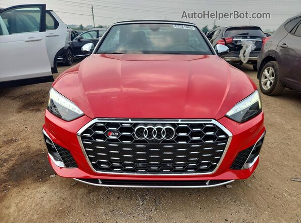WAUY4GF57RN010153 2024 AUDI S5 Красный Вид спереди