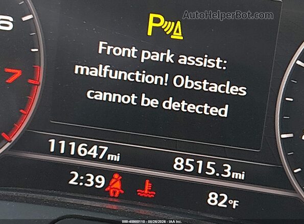 WAUY8LFF1J1011302 2018 AUDI A3 White 