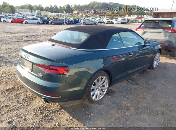 WAUYNGF51JN018797 2018 AUDI A5 Зеленый Задняя правая четверть