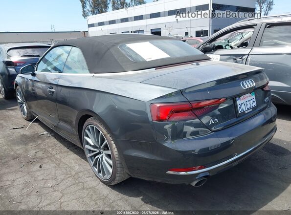 WAUYNGF52JN005671 2018 AUDI A5 Gray Задня ліва чверть