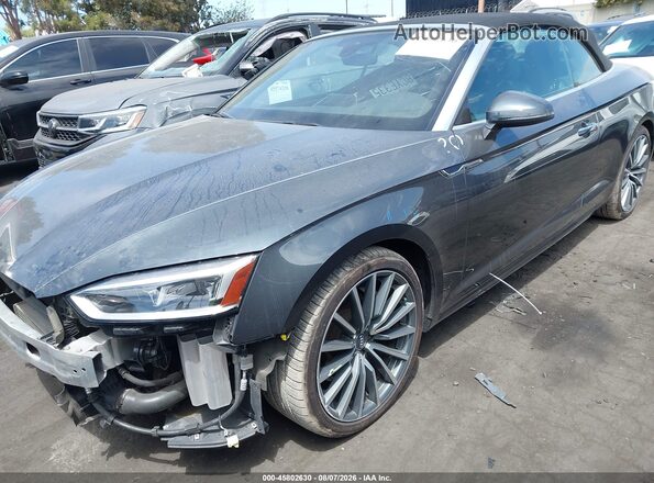 WAUYNGF52JN005671 2018 AUDI A5 Gray Передня ліва чверть
