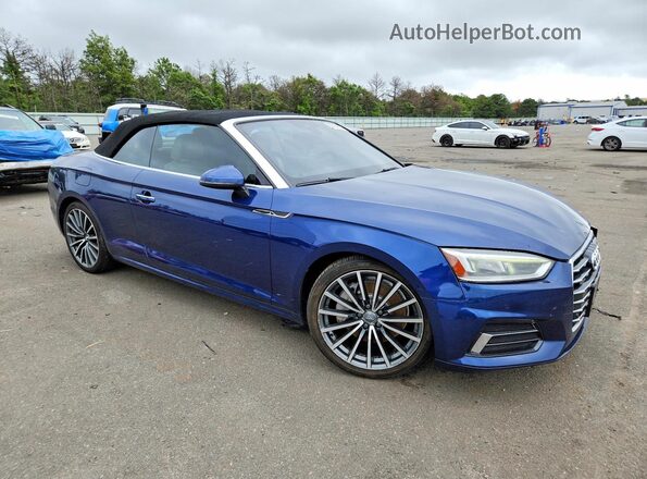 WAUYNGF54JN012802 2018 AUDI A5 Blue Front right