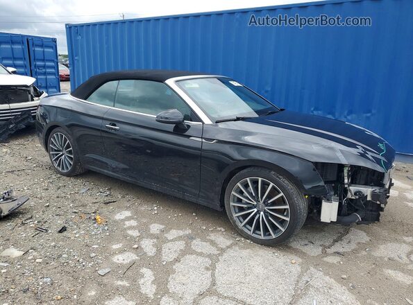 WAUYNGF54JN019992 2018 AUDI A5 Черный Передняя правая четверть