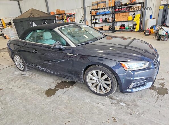 WAUYNGF5XJN017406 2018 AUDI A5 Blue Առջևի աջ