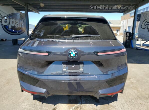 WB523CF02RCP08248 2024 BMW IX Gray Вид ззаду