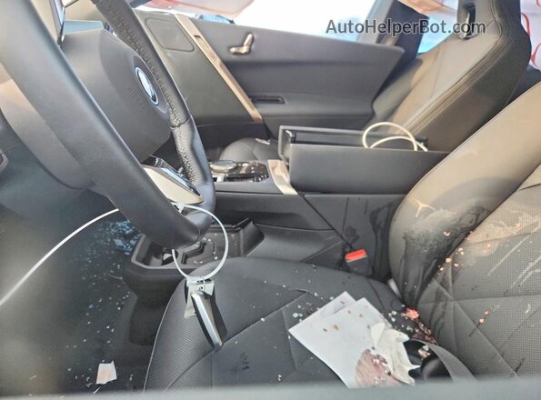 WB523CF02SCU36158 2025 BMW IX Black Widok wnętrza z przodu