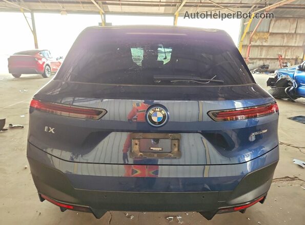 WB523CF03NCK54750 2022 BMW IX Синий Вид сзади