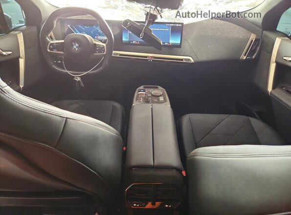 WB523CF03NCK54750 2022 BMW IX Синий Вид панели приборов