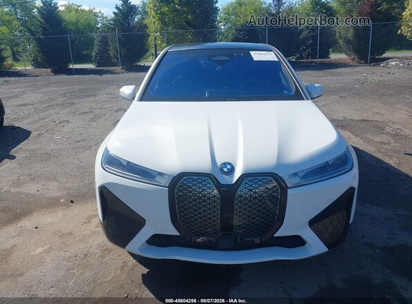 WB523CF04PCL86547 2023 BMW IX White Вид щитка приладів