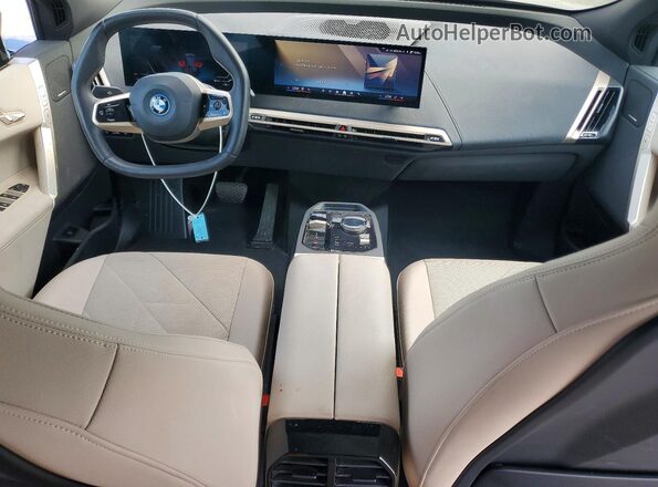 WB523CF05RCR52749 2024 BMW IX Black Dashboard view