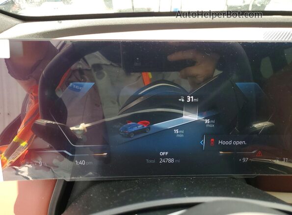 WB523CF06RCR08663 2024 BMW IX Синий Вид щитка приборов