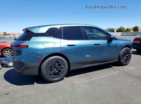 WB523CF07RCR74252 2024 BMW IX Teal Задня права чверть