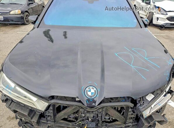 WB523CF08RCP54392 2024 BMW IX Black Вид задньої частини салону