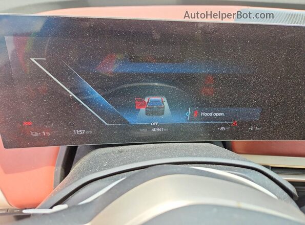 WB523CF0XRCN75156 2024 BMW IX Black Vista del cuadro de instrumentos