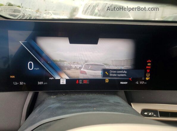 WB523CF0XSCS28531 2025 BMW IX Black Սարքավորումների վահանակի տեսք