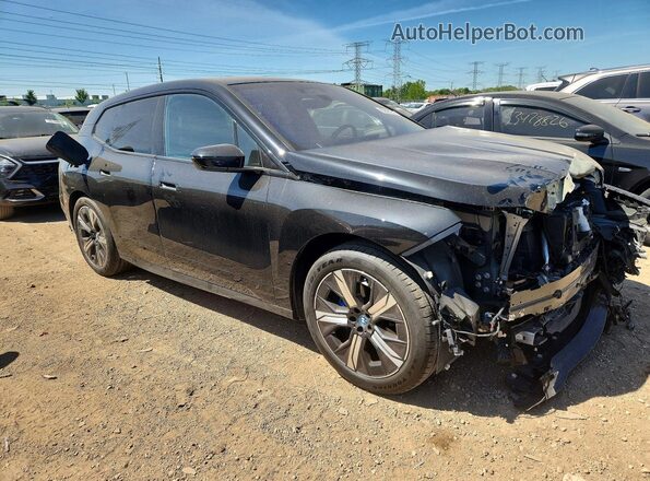 WB533CF02SCS80918 2025 BMW IX Black Передня права чверть