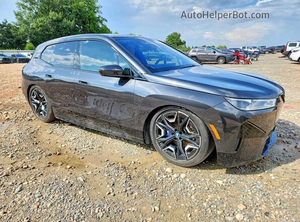 WB533CF07RCP65212 2024 BMW IX Серый Передняя правая четверть