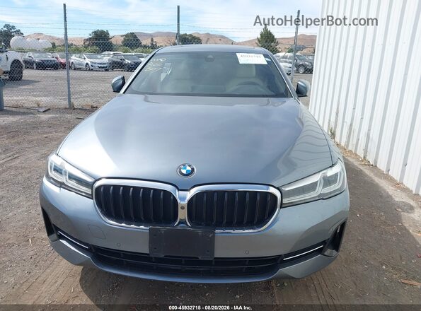 WBA13AG00MCF82077 2021 BMW 5 SERIES Gray Vista del cuadro de instrumentos