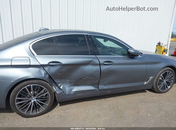 WBA13AG00MCF82077 2021 BMW 5 SERIES Gray Vista interior trasera