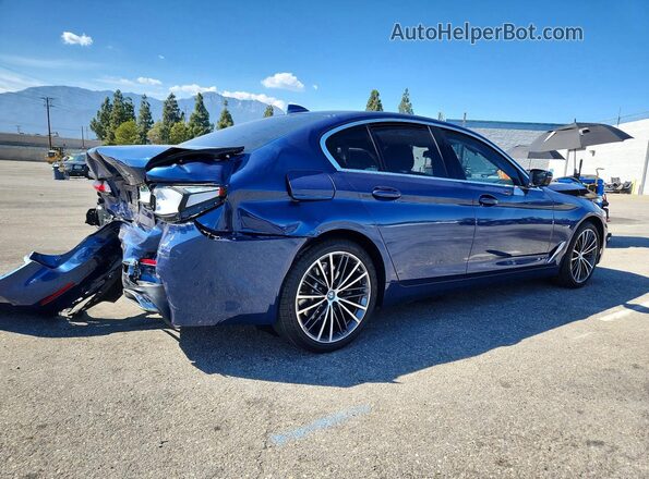 WBA13AG00PCL98372 2023 BMW 5 SERIES Blue Հետևի աջ