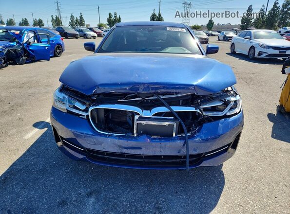 WBA13AG00PCL98372 2023 BMW 5 SERIES Blue Դիմացի տեսք
