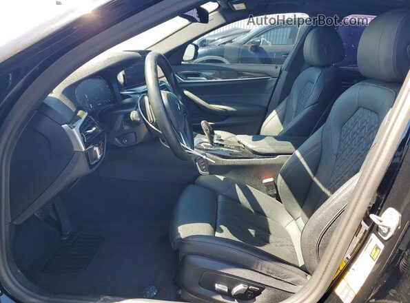 WBA13AG00PCM30463 2023 BMW 5 SERIES Black Սալոնի դիմացի տեսք