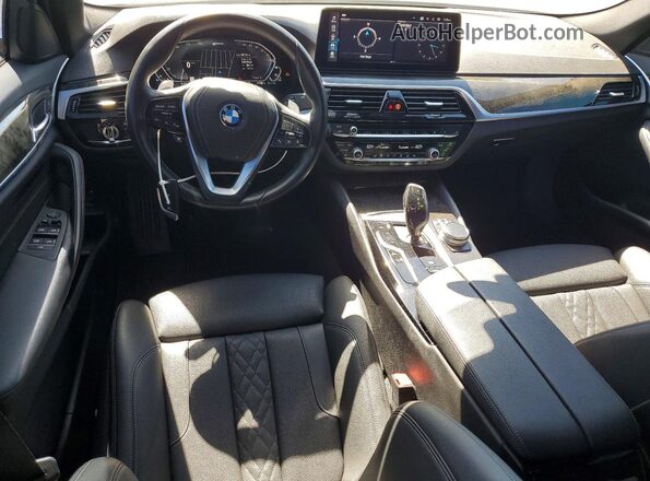 WBA13AG00PCM30463 2023 BMW 5 SERIES Black Առջևի վահանակի տեսք
