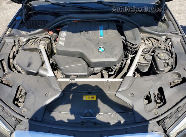 WBA13AG00PCM30463 2023 BMW 5 SERIES Black Սալոնի հետևի տեսք