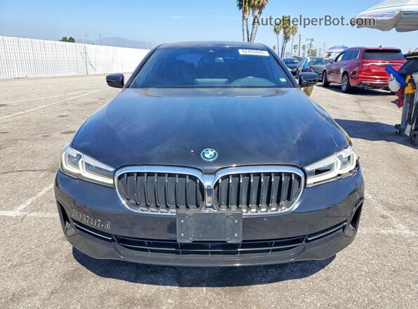WBA13AG00PCM30463 2023 BMW 5 SERIES Black Դիմացի տեսք