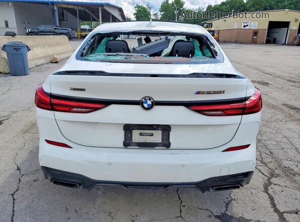 WBA13AL01L7G28075 2020 BMW M2 White Rear view