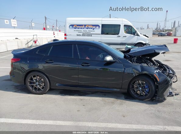 WBA13AL05N7K38354 2022 BMW M2 Black უკანა სალონის ხედი