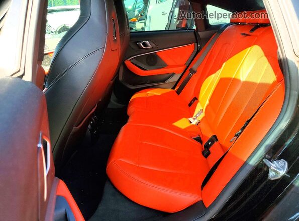 WBA13AL06L7F42714 2020 BMW M2 Black Rear seats view