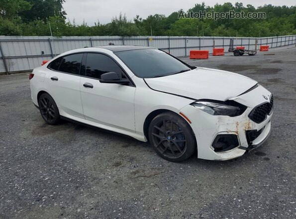 WBA13AL06M7H12913 2021 BMW M2 White Front right