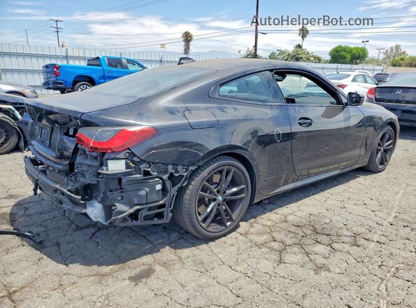 WBA13AR04MCF72259 2021 BMW M4 Black Trasero derecho