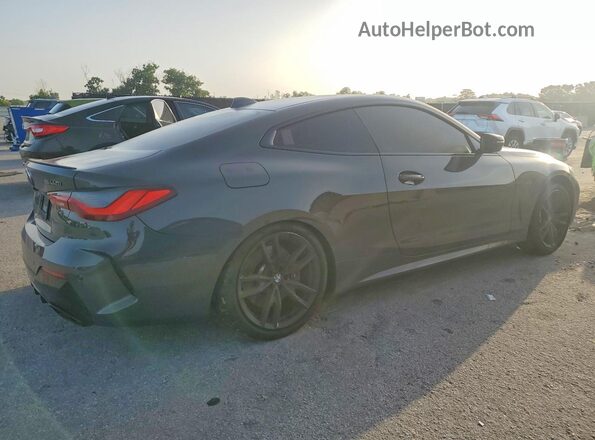 WBA13AR06MCG10705 2021 BMW M4 Gray Trasero derecho