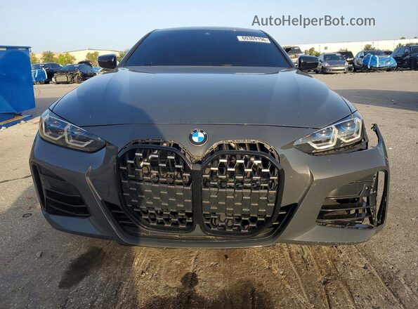 WBA13AR06MCG10705 2021 BMW M4 Gray Vista frontal