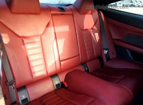WBA13AR06MCG10705 2021 BMW M4 Gray Vista de los asientos traseros