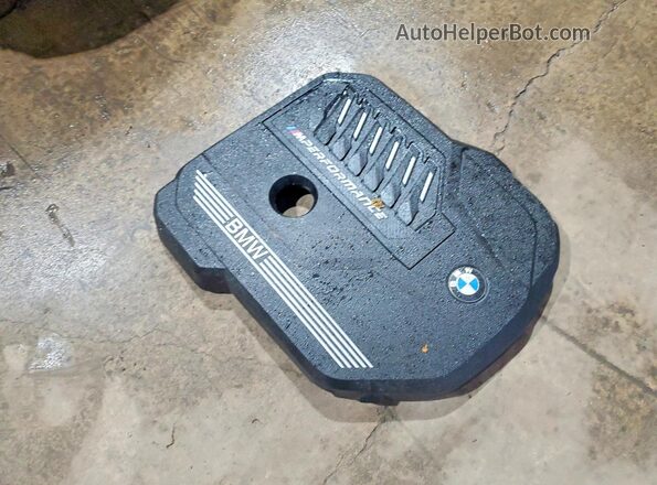 WBA13AR07MCF69615 2021 BMW M4 White ძრავის განყოფილების ხედი