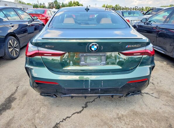 WBA13AR09MCH19725 2021 BMW M4 Зеленый Вид сзади