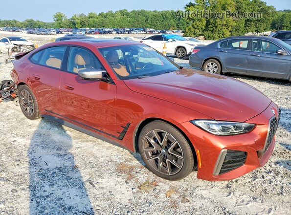 WBA13AW02RFR42762 2024 BMW M4 Orange Передня права чверть