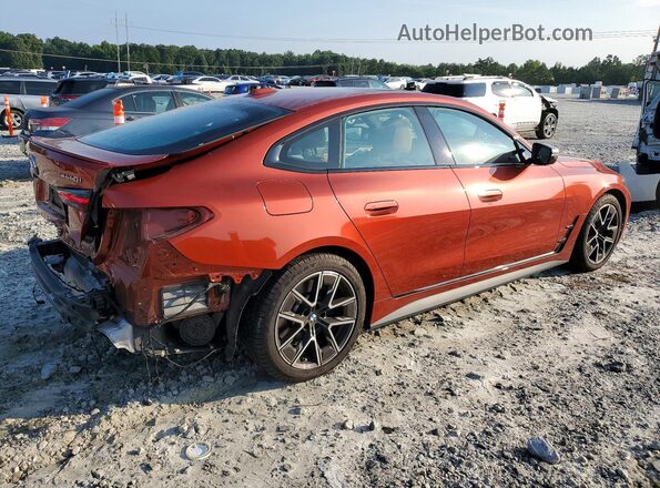 WBA13AW02RFR42762 2024 BMW M4 Orange Задня права чверть