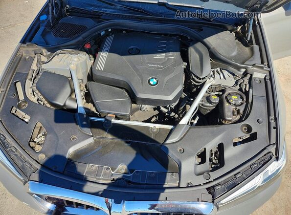 WBA13BJ00MWX06553 2021 BMW 5 SERIES Gray Rear interior view